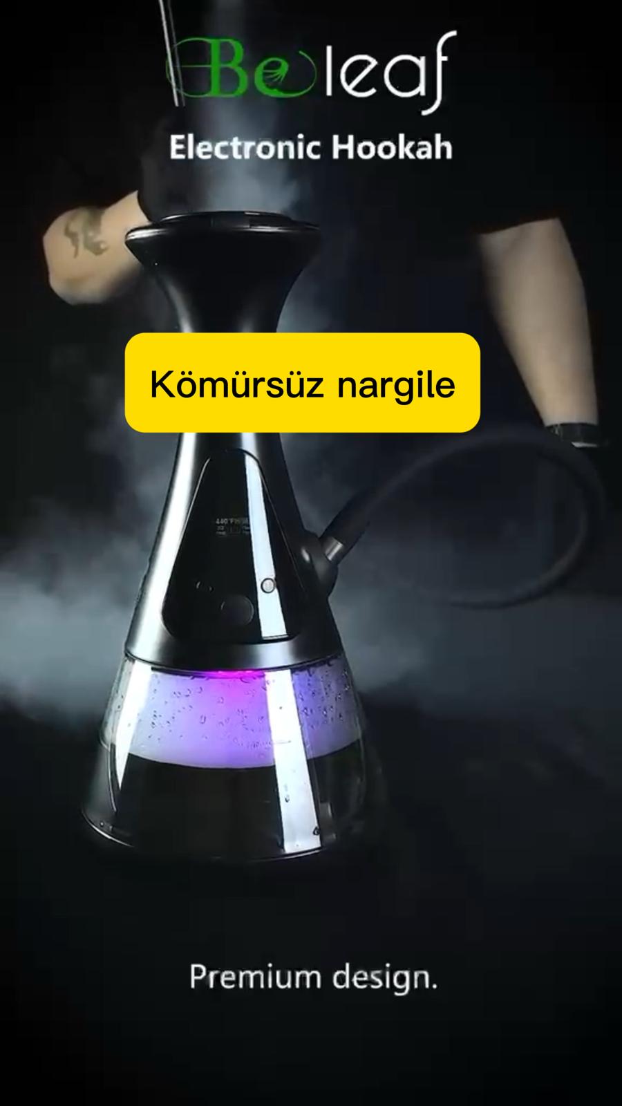 EBeleaf Elektrikli Şarjlı Nargile - Kömürsüz ve Taşınabilir Set