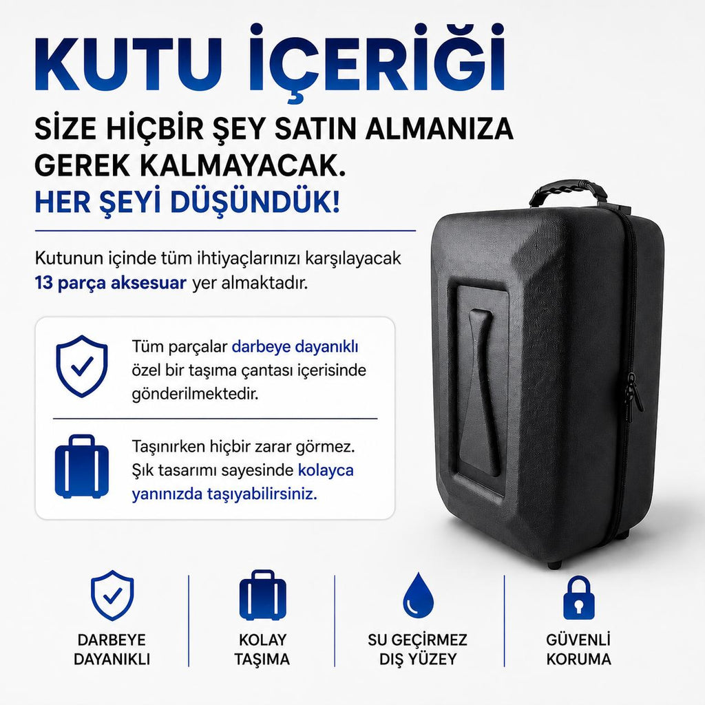 EBeleaf Elektrikli Şarjlı Nargile - Kömürsüz ve Taşınabilir Set