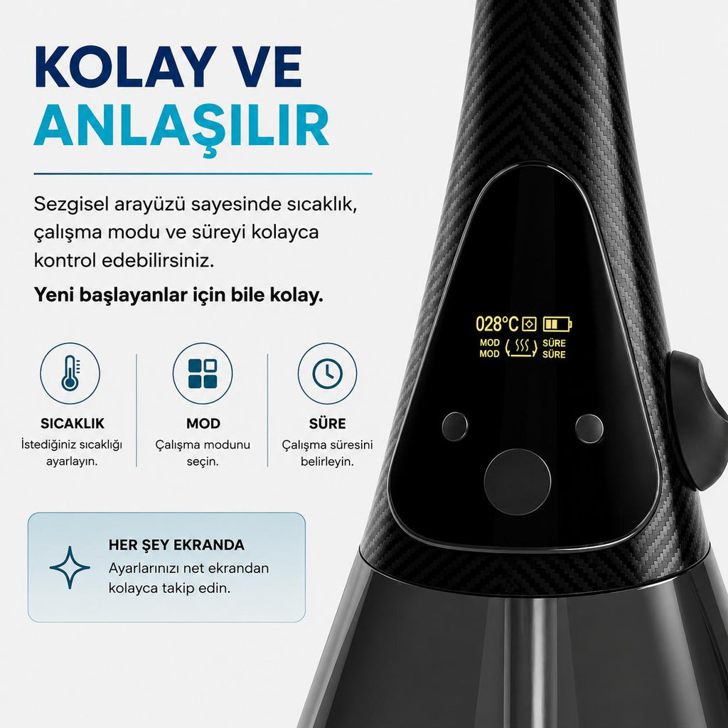 EBeleaf Elektrikli Şarjlı Nargile - Kömürsüz ve Taşınabilir Set
