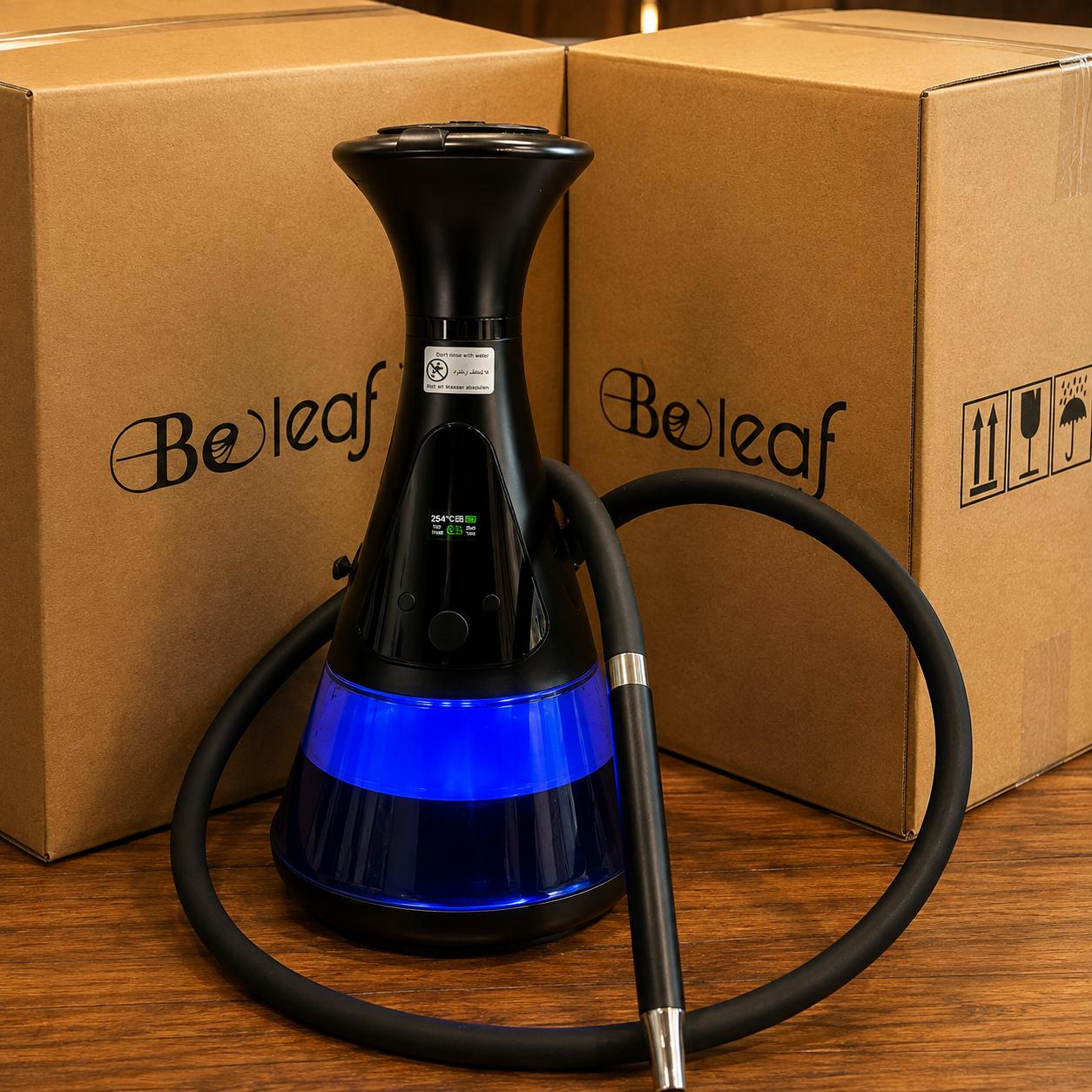 Kutulu EBeleaf Elektrikli Şarjlı Nargile - Kömürsüz ve Taşınabilir Set