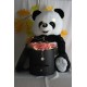 Kutu Dolusu Güller 9Adet AltınKaplamaPapatyaKolye Sevimli Peluş Panda Kaliteli 50cm Led Işıklı Set