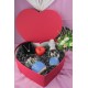 Kalp Kutu Dolusu Kar Küreleri Kolye Kalp Işık Melek Biblo Papatya Çiçek Sevgili Hediyee