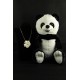 Peluş Panda 50 cm Papatya Kolye Altın Kaplama Boydan Set Hediye